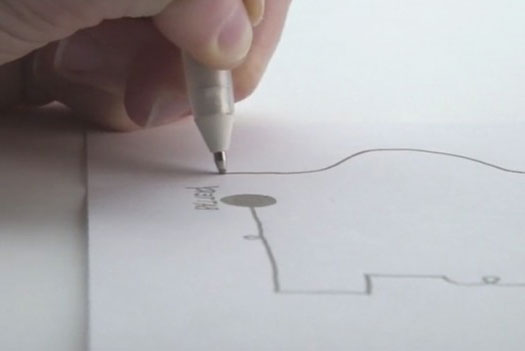 conductive ink traces