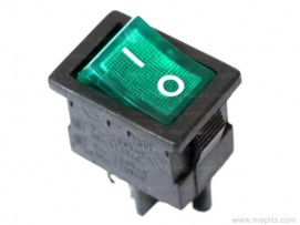 5A SPST ON OFF Rocker Switch with Indicator