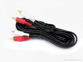 2 RCA to 2 RCA Tuscan Cable