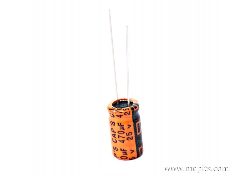 Towa CE02W 47UF 25V Capacitor Pack of 6 