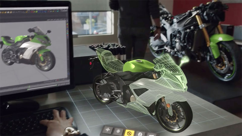 Design and develop models with Microsoft Hololens